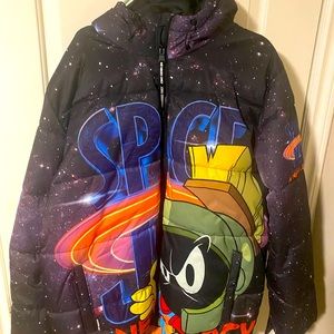 Space jam puff jacket